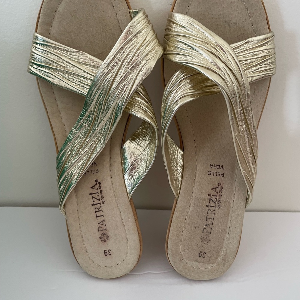 Gold Women's Sandals